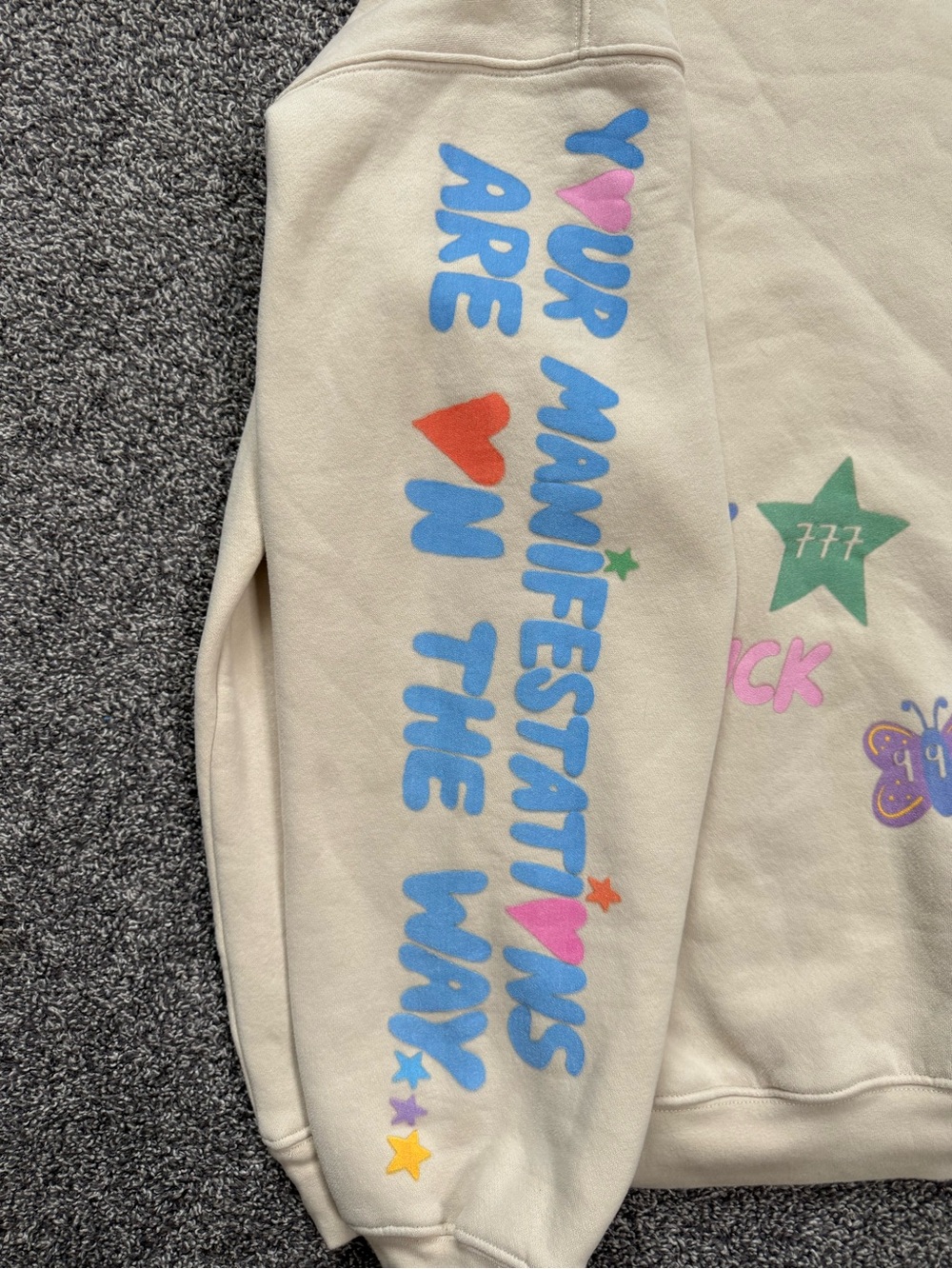 The Mayfair Group Angels All Around You Crewneck M/L sweatshirt ISCREAMCOLOUR - Picture 12 of 14